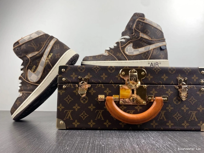 Boostmaster lin LV Air Jordan x 1 OFF-WHITE 0824